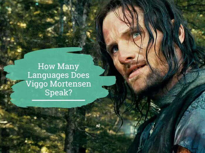 How many languages does Viggo Mortensen speak?