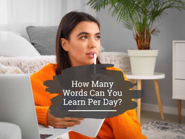 How many words can you learn per day