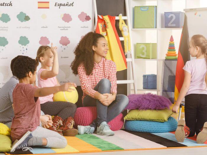 kids learn a second language