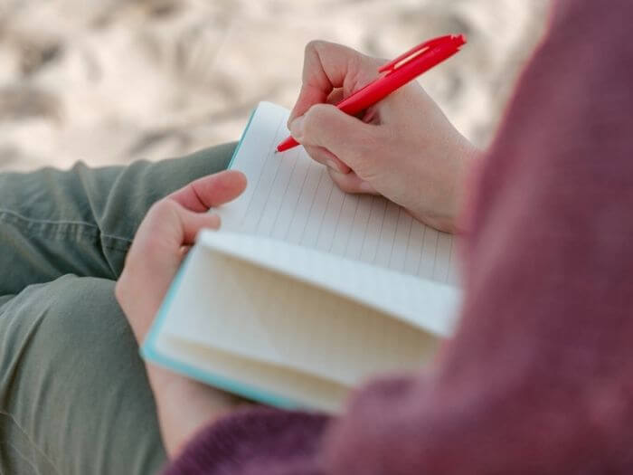 start a language learning journal