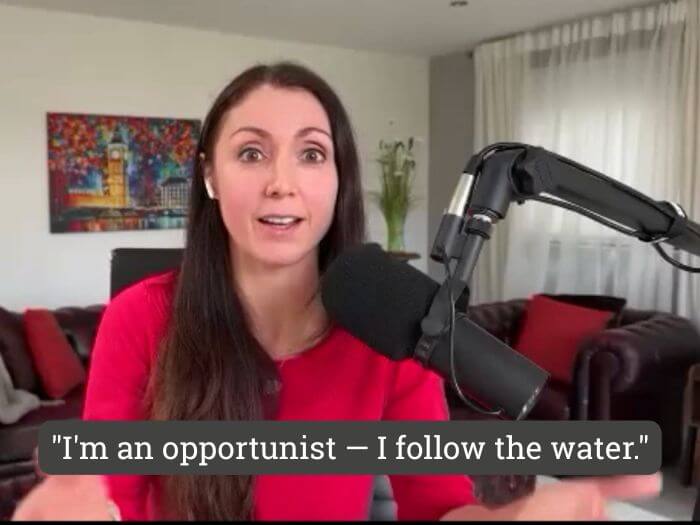 Anna Tyrie opportunist 