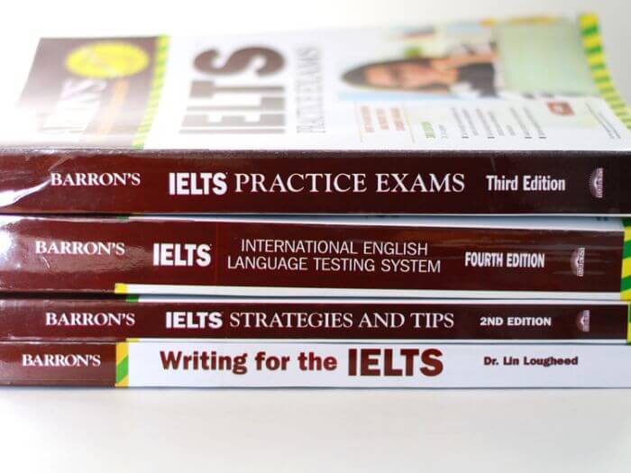 IELTS exam practice books 