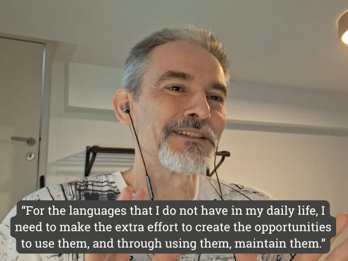 Stefano Suigo on creating opportunities to use languages