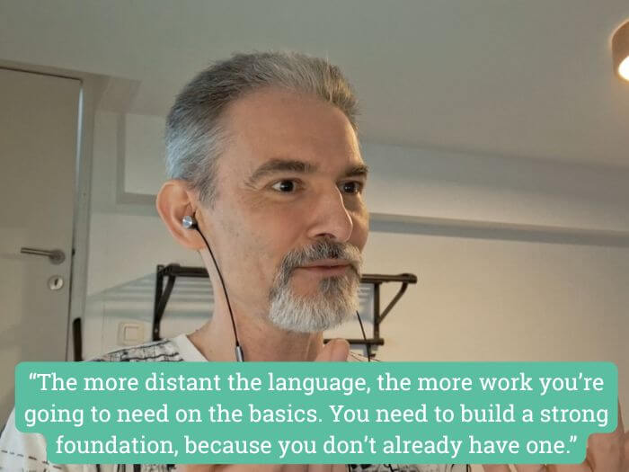 Stefano Suigo on language distance