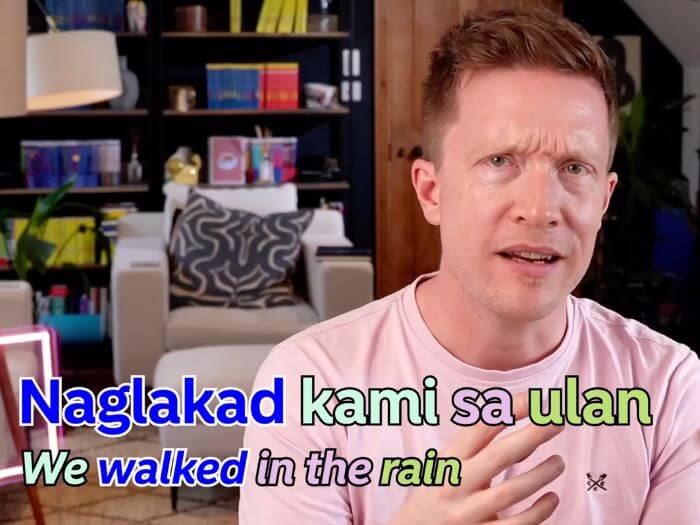 Tagalog sentence structure