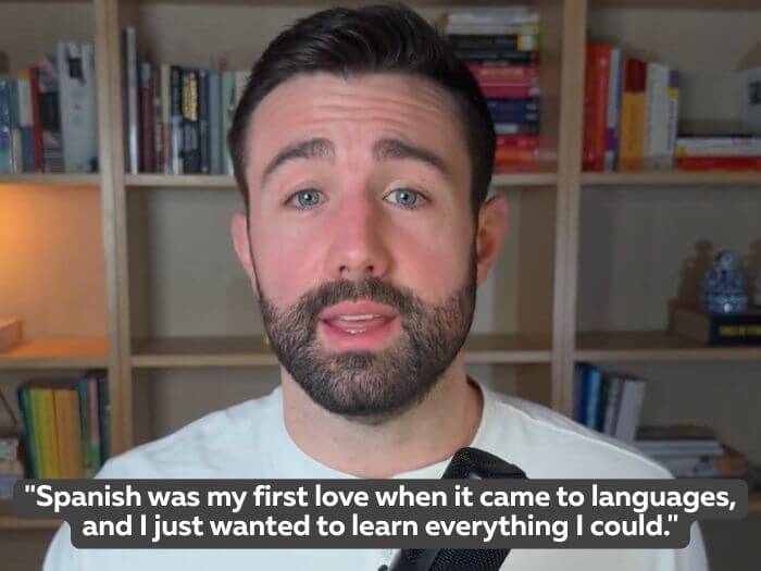 Dave Pinto quote Spanish first love 