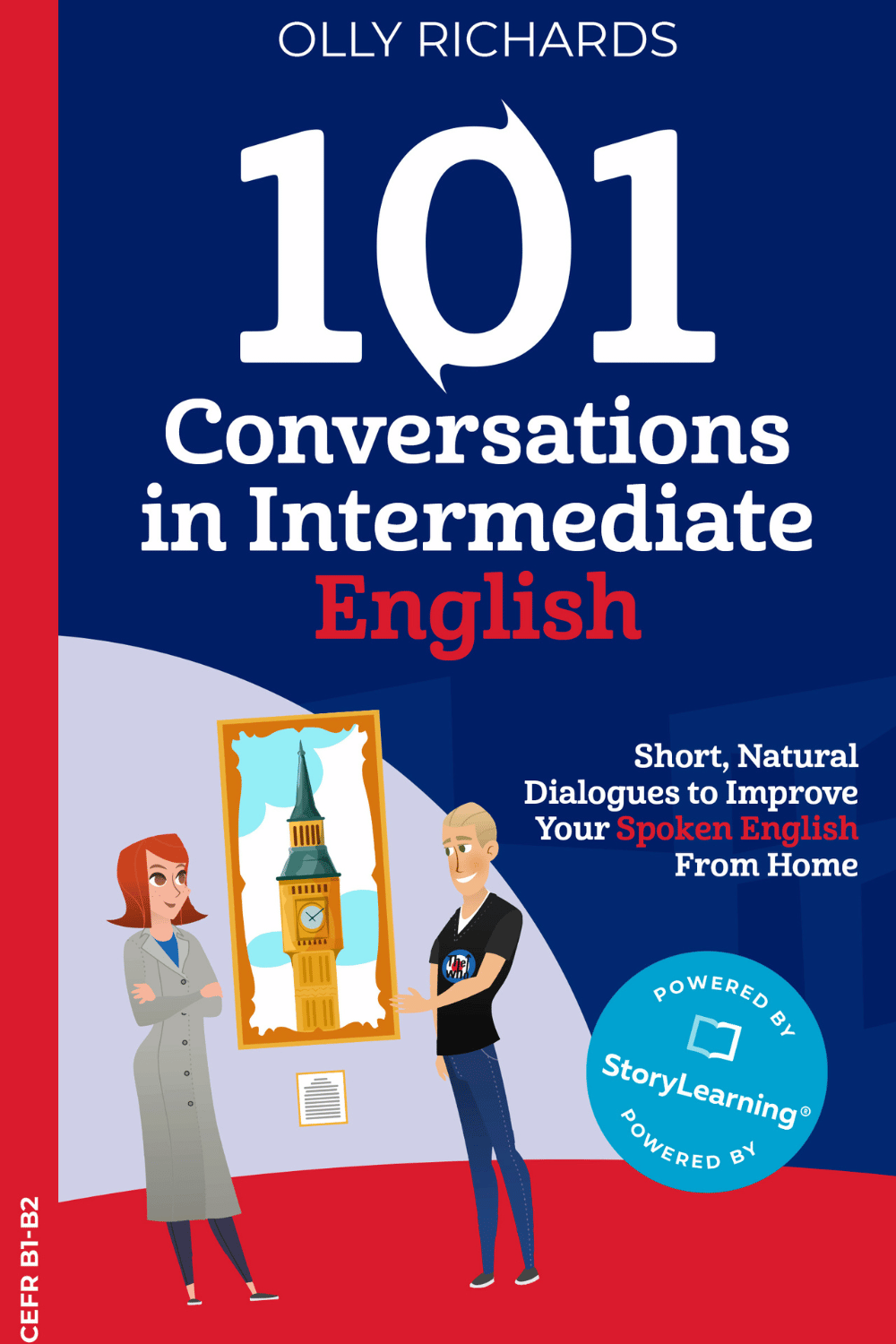 Cover of 101 Conversations in Intermediate English
