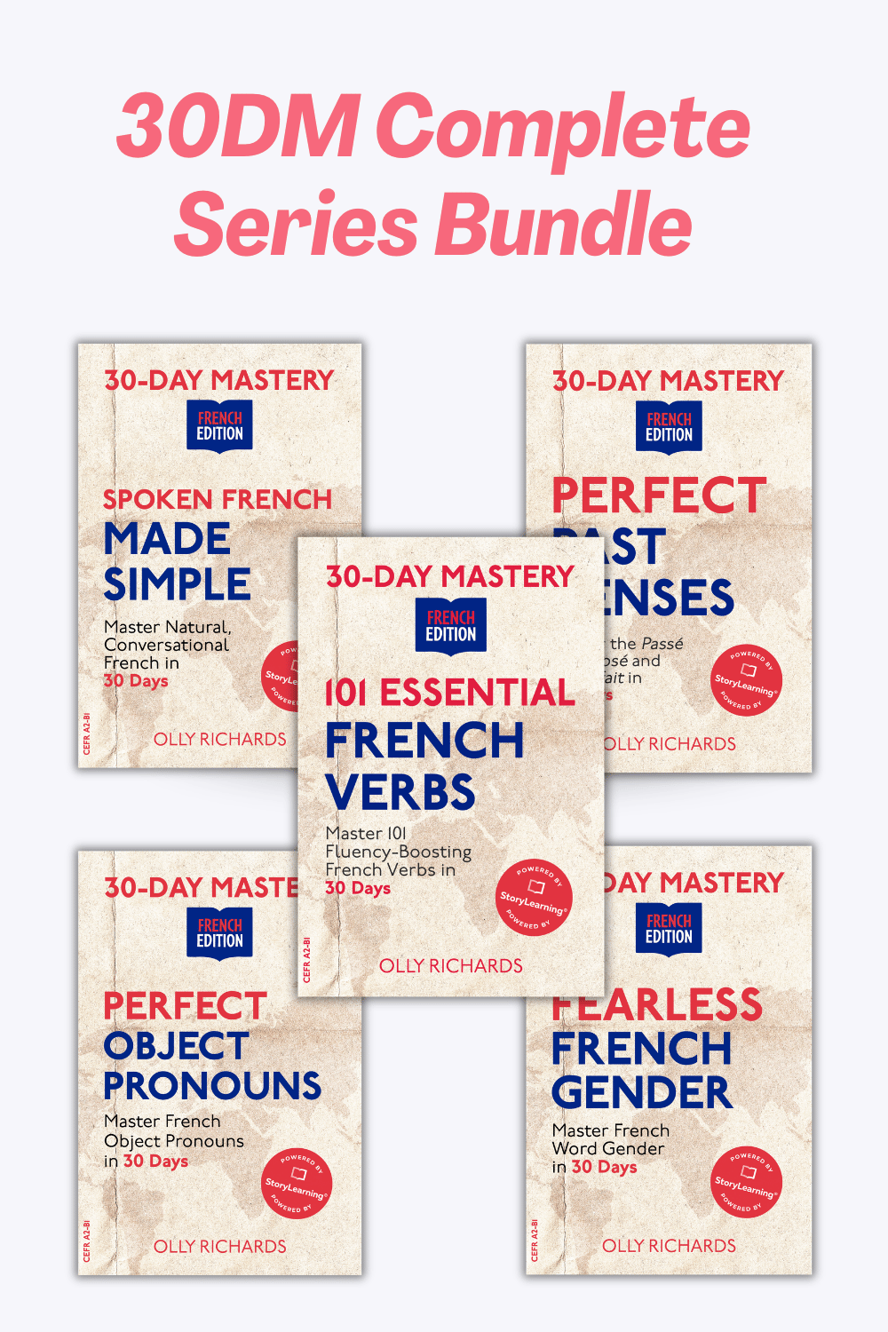 Cover of 30-Day Mastery: Complete French Set