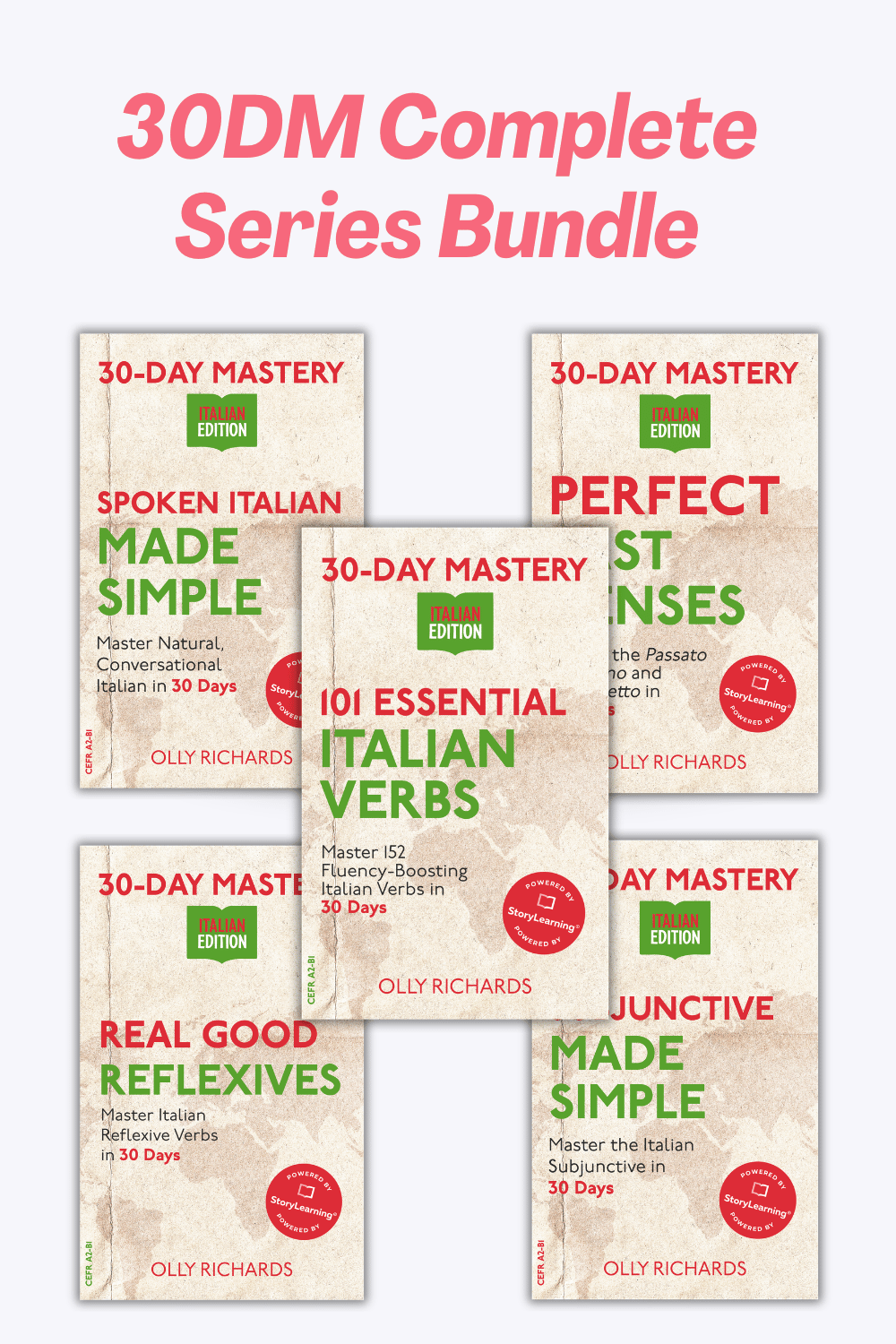 Cover of 30-Day Mastery: Complete Italian Set