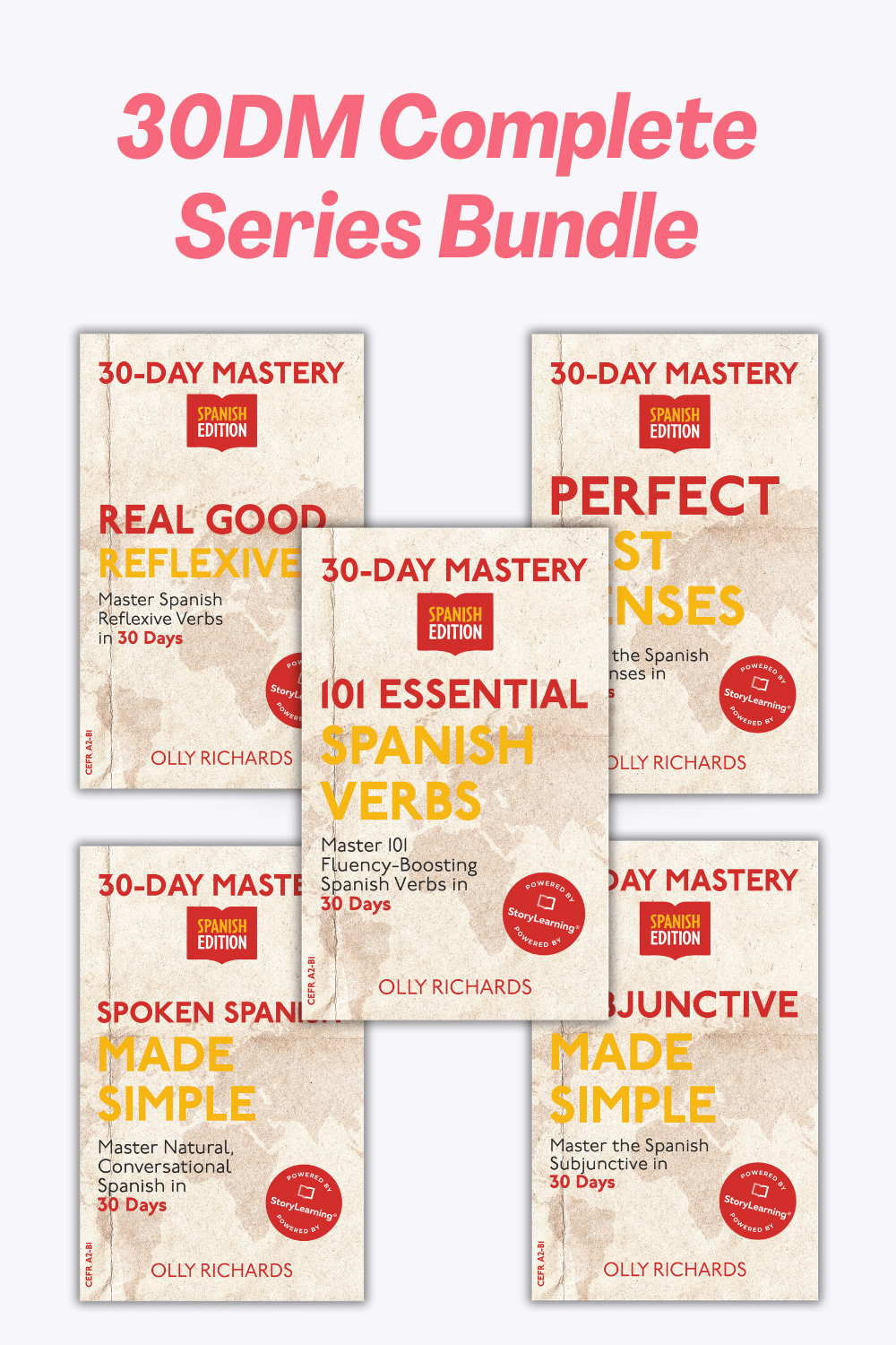 Cover of 30-Day Mastery: Complete Spanish Set