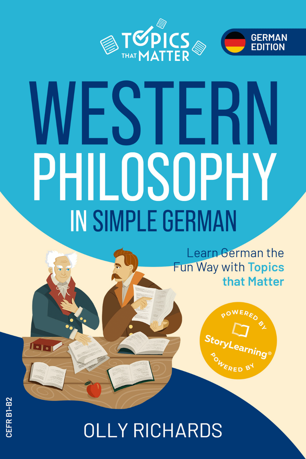 Cover of Western Philosophy in Simple German