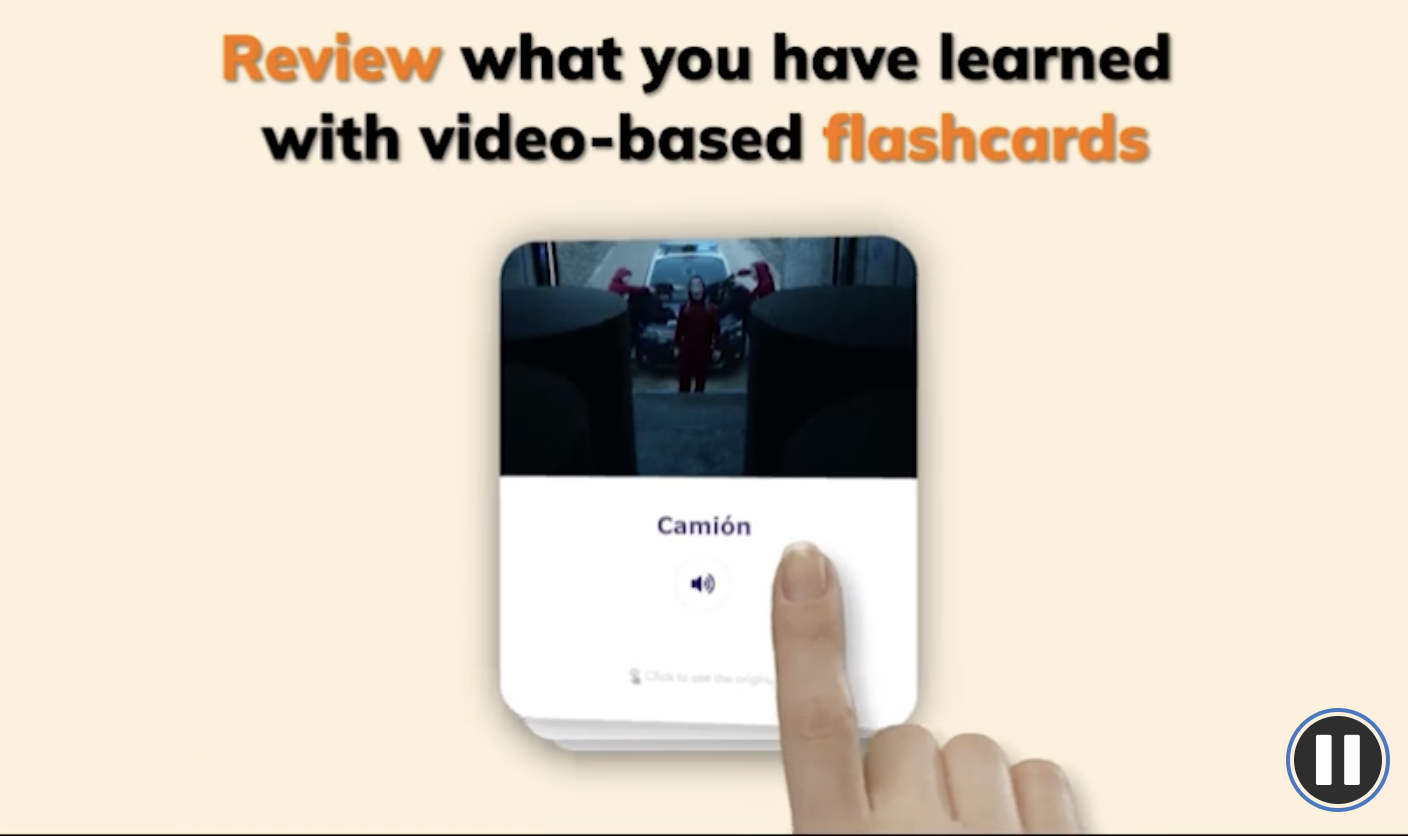 Lingopie video-based flashcards Lingopie video-based flashcards