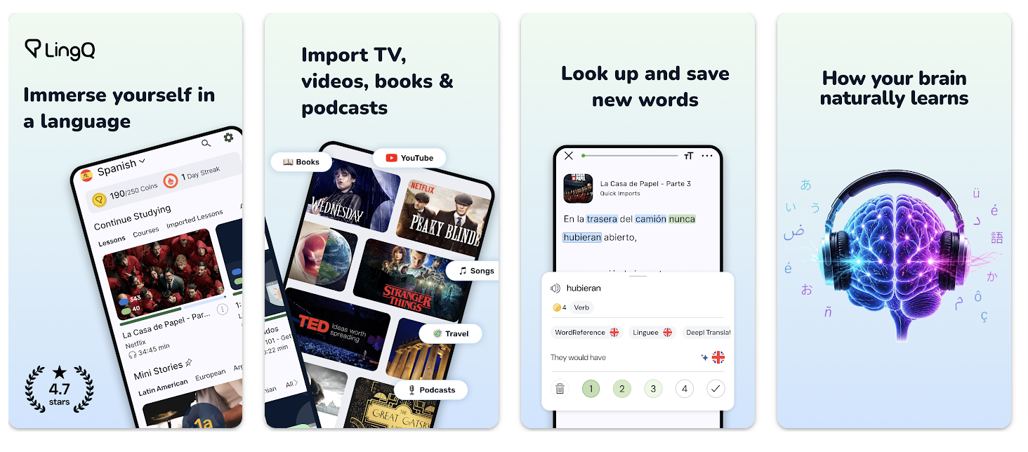 LingQ app LingQ app
