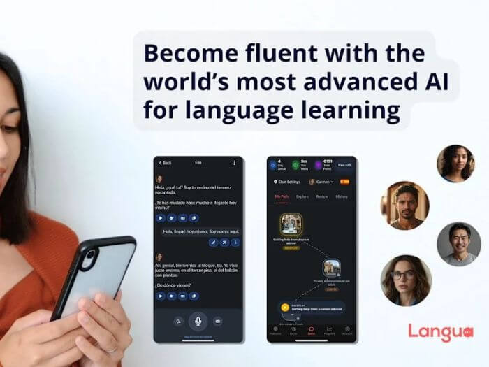 Langua AI app